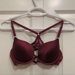 La Senza Strappy and Lace Back Push Up Bra